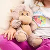 Image de Peluche Bouillotte Singe Marron