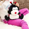 Image de Peluche Bouillotte Coccinelle Rouge