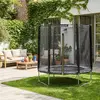 Image de Trampoline Ø180cm Cassiopée Avec Filet De Protection Gris