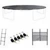 Image de Pack Accessoires Pour Trampoline ?460cm Pack Accessoires Noir