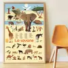 Image de Poster Géant 42 Stickers La Savane Multi-coloured