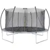 Image de Trampoline Rond Ø 490cm Avec Filet De Protection Intérieur - Jupiter Inner Trampoline 4,90m 490 Cm Gris