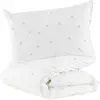 Image de Parure De Lit Percale Coton Bio Pois
