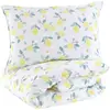 Image de Parure De Lit Gaze De Coton Bio Citrons