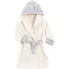Image de Peignoir Enfant Coton Bio Blanc Cassé