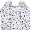 Image de Tapis À Langer De Voyage Coton Bio Bleu