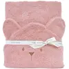 Image de Cape De Bain Coton Bio Ourson Bois De Rose