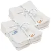 Image de Lot De 12 Lingettes Lavables Coton Bio Baleines