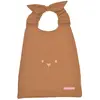 Image de Bavoir Élastiqué Coton Bio Caramel