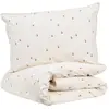 Image de Parure De Lit Percale Coton Bio Sable