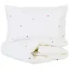Image de Parure De Lit Percale Coton Bio Petits Coeurs