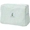 Image de Trousse De Toilette Coton Bio Vichy Vert
