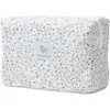Image de Trousse De Toilette Coton Bio Fleurs Beiges