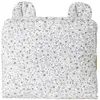 Image de Tapis À Langer De Voyage Coton Bio Fleurs Beiges