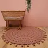 Image de Tapis Chambre Enfant Coton Crochet Nila Liege