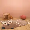 Image de Tapis Chambre Enfant Coton Lavable Petit Faon Little Deer Multicolore