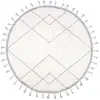 Image de Tapis Enfant Coton Rond Côme Gris