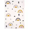 Image de Tapis Chambre Enfant Arc En Ciel Mery Multicolore