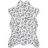 Image de Tapis Chambre Enfant Peau De Bête Bao Silver Blue