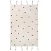 Image de Tapis Chambre Enfant Coton Lavable À Pois Nümi Ambre