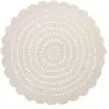 Image de Tapis Chambre Enfant Crochet Alma Blanc