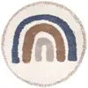 Image de Tapis Enfant Arc En Ciel Bohemian Rainbow Bleu