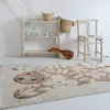 Image de Tapis Enfant Coton Lavable Flowerbear Multicolore
