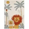 Image de Tapis Enfant Petits Lions Mamalove Multicolore