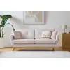 Image de Canapé scandinave velours côtelé 3 places + 2 coussins