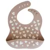 Image de Bavoir En Silicone Fall In Love Taupe Rose Taupe Rose