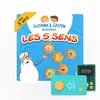 Image de Suzanne & Gaston Découvrent Les 5 Sens - Livre Audio Interactif Pour Ma Fabrique À Histoires Multicolore