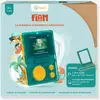 Image de FLAM, baladeur interactif avec sa coque de protection vert