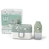 Image de Coffret Cadeau Enfants Lunch Box Tresor 800ml Vert Raccoon