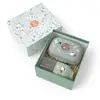 Image de Coffret Cadeau Enfants Boite À Goûter Gram 600ml Vert Raccoon