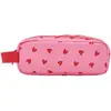 Image de Trousse Double Compartiment Rose, Rouge