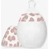 Image de Biberon BibRond 240 ml rose imprimé