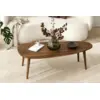 Image de Table basse ovale en bois Rana