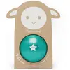 Image de Ballon Paillettes Or (10 Cm) Vert, Blanc