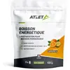Image de Boisson énergétique Bio Agrumes ATLET Nutrition Blanc 450 g ATLBOISE450A
