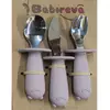 Image de Set De 3 Couverts En Inox Rose