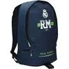 Image de Sac À Dos Scolaire Real Madrid En Tissu Aspect Tissé Bleu Marine