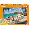 Image de Puzzle Mickey Et Minnie En Floride 200 Pcs Orange