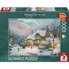 Image de Puzzle La Nuit De Santa Avant Noël 1000 Pcs Vert