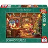 Image de Puzzle Le Père Noël Vérifie Sa Liste 1000 Pcs Vert