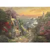Image de Thomas Kinkade - Le Cottage et le Phare 3000 Pièces Schmidt Spiele