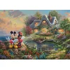 Image de Thomas Kinkade, Disney-Sweethearts Mickey & Minnie 1000 Pièces Schmidt Spiele
