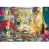 Image de L'heure du Puzzle pour le Chat 1000 Pièces Schmidt Spiele
