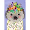 Image de Floral Friends - Funny Hedgehog 500 Pièces Heye