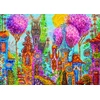 Image de Charming Village - Pink Trees 1000 Pièces Heye