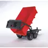 Image de Véhicules Miniatures - Remorque Basculante Avec Paroi Arrière Automatique Rouge